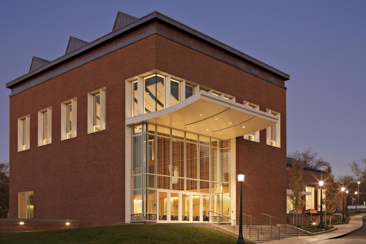 Hunter Smith Band Building (HSBB). Photo Credit: UVA Bands